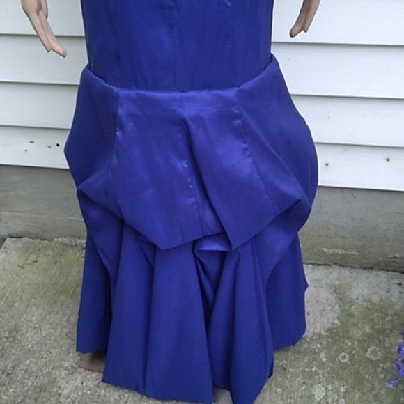 Jessica McClintock strapless long gown for prom or any special occasion. - Picture 9 of 11